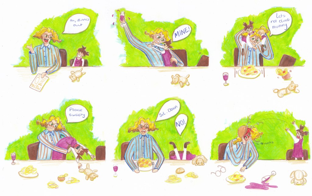 Dinner with a toddler – Motherhood&nbsp;series